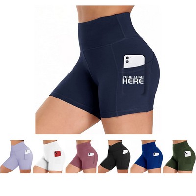 Women's High Waisted Biker Short