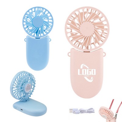 Adjustable Lanyard Fan