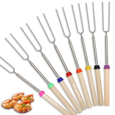 Stainless Steel Telescopic Barbecue Stick