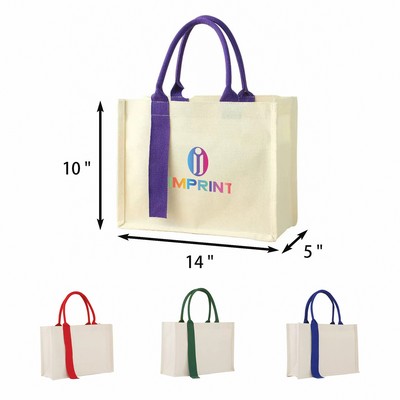 Strap Handle Canvas Bag