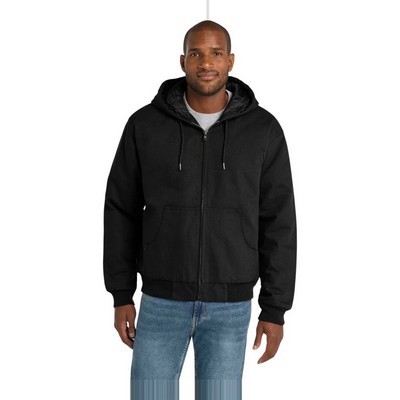 CornerStone Tall Hooded Duck Cloth Work Jacket