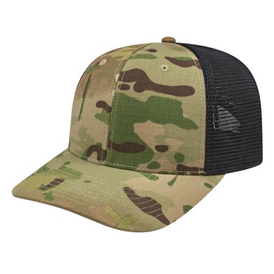 Premium Camo Trucker Mesh Back Cap