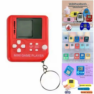 Mini Retro Handheld Game Console Keychain