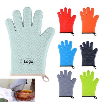 Silicone Oven Heat-Resistant Gloves