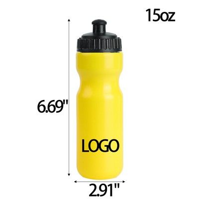 16oz Squeeze Sports Cycling Water Bottle