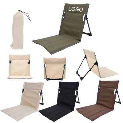 Ultra-Light Camping Folding Chair With Backrest