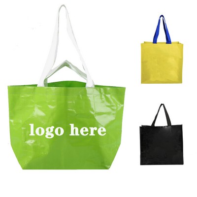 Oversized Custom Woven Eco-Friendly Tote Bag