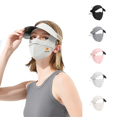 Sunscreen Ice Silk Mask And Brim