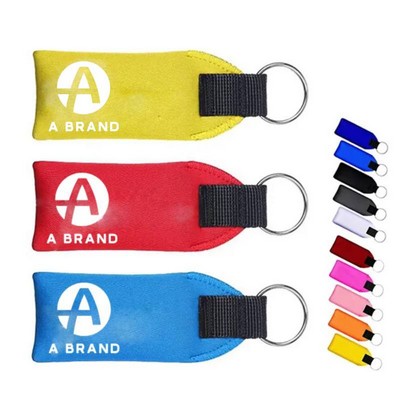 Neoprene Floating Keychain
