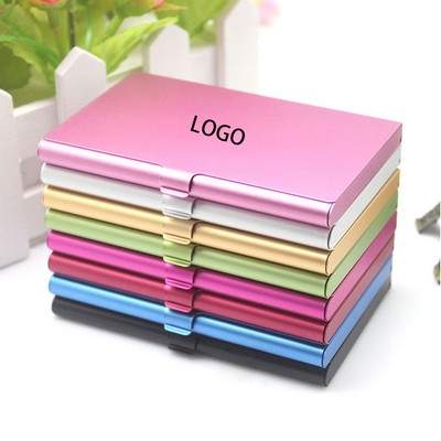 Multi Color Aluminum Alloy Card Holder
