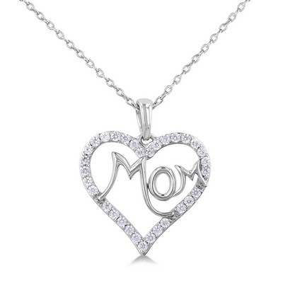 Jilco Mom Heart Pendant Necklace