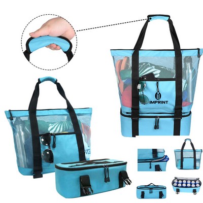 Mesh Dry And Wet Separation Travel Insulated Pool Bags