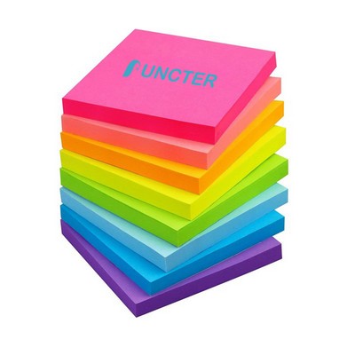 82 Sheets 3" Adhesive Square Sticky Notes Memo Pad