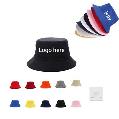 22.83" Pure Cotton Fisherman Bucket Hat