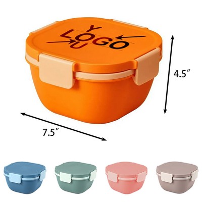 Silicone Lunch Bowl with Fork
