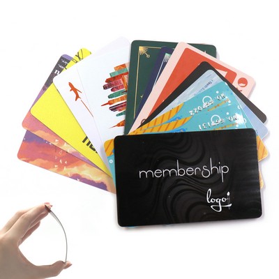 Custom Printed Waterproof Plastic Membership Cards