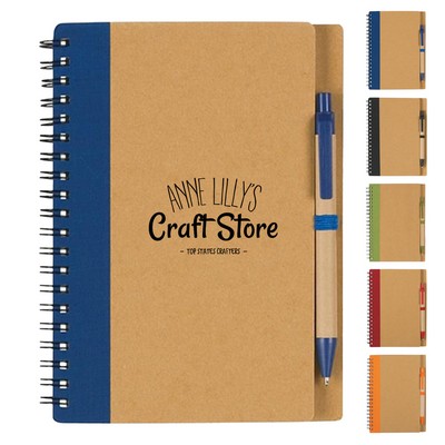Hardcover Notebook with Pen