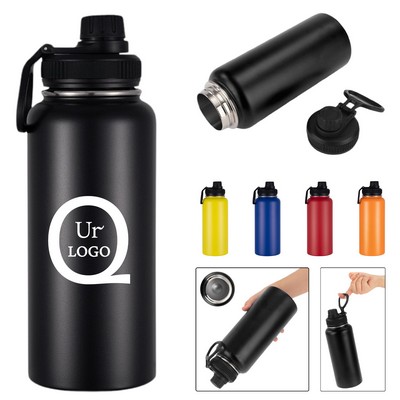 18 Oz Portable Stainless Steel Bottle
