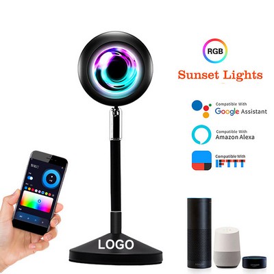 Live Projection Sunset Lights