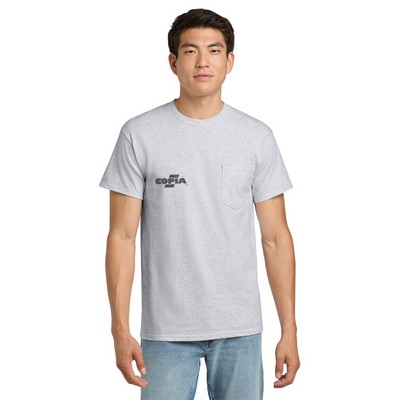 Gildan® Ultra Cotton 100% US Cotton T-Shirt with Pocket