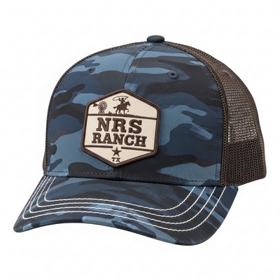 Garment Washed Richardson Snapback Trucker Cap