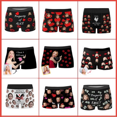 Custom Underwear Underpants Personalized for Men