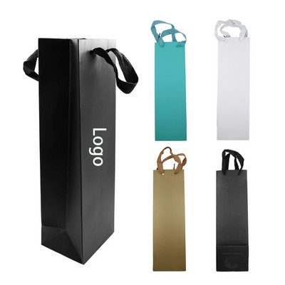 Kraft Paper Single Wine Gift Bag