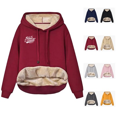 Sherpa-Lined Hoody