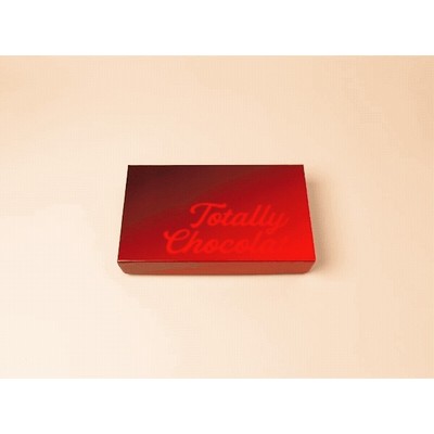 9"x 5" Custom Decorated Chocolate Shape with Classic Custom Packaging