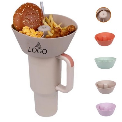 Snack Bowl for Insulated Mug Food Storage Containers