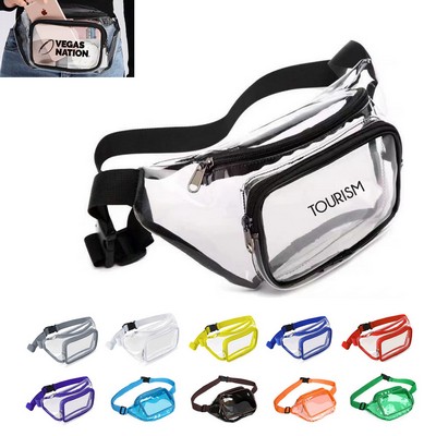 ransparent Fanny Pack Bag