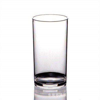 16oz Reusable PS Plastic Whiskey Tumbler – Classic Straight-Sided Design