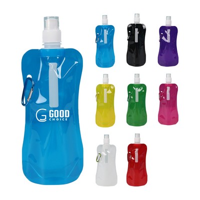 Carabiner Foldable Water Bottle