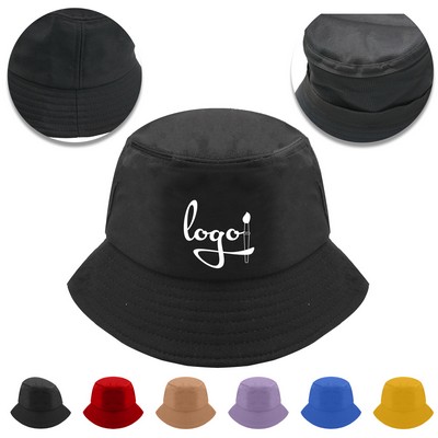 Full Color Cotton Visor Bucket Hat