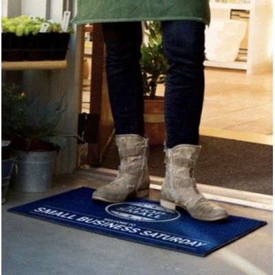 Brand Advocate Custom Branded Logo Rug and Welcome Door Mat - 18" X 27" in BULK