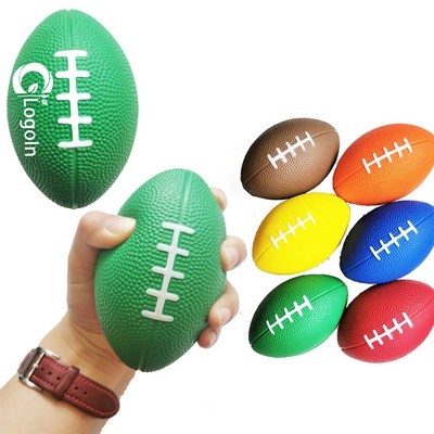 4.72" Foam Large Football Rugby Stress Ball Soft Squeeze Toy