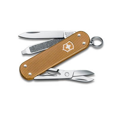 Classic SD Alox 5 Function Swiss Army Knife - Wet Sand (Brown)