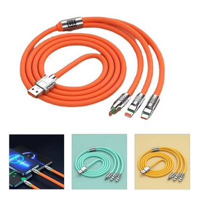 120W 3-in-1 Charging Cable
