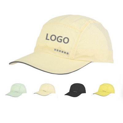 Lightweight Cooling Reflective Running Cap - Breathable Sunshade Hat