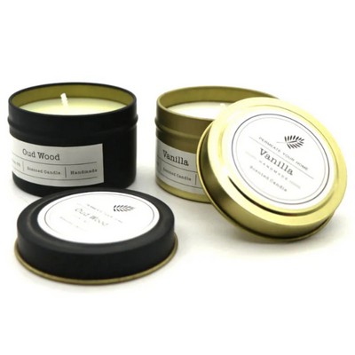 2.5oz Scented Candle in Metal Tin