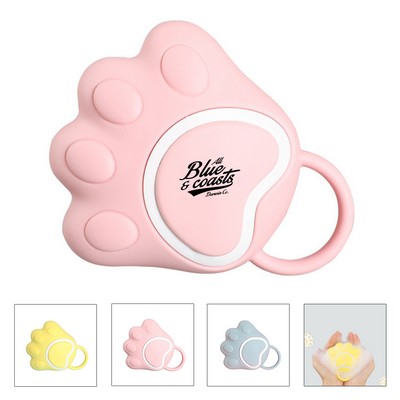 Silicone Pet Massage & Grooming Brush With Shampoo Dispenser