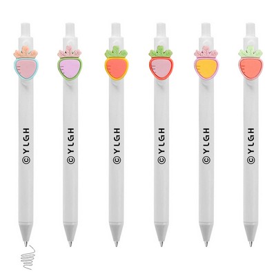 Click Activated Pen With Flat Carrot