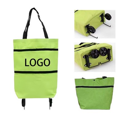 Foldable Backpack-Style Hand Truck