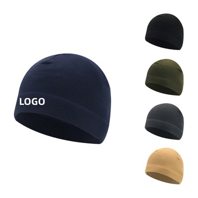 Sports Fleece Warm Beanies