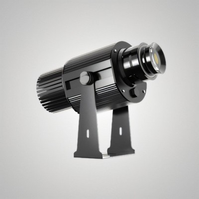 Color Gradient Changing Gobo Projector, 80W, Indoor/Outdoor