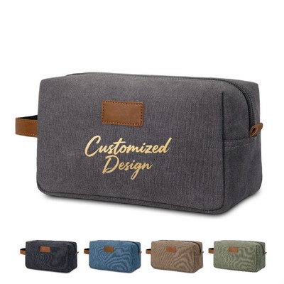 Water-Resistant Travel Toiletry Bag - Compact