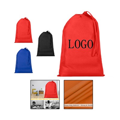 Waterproof Laundry Drawstring Bag