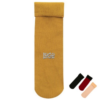 Winter Thermal Fleece Lined Socks