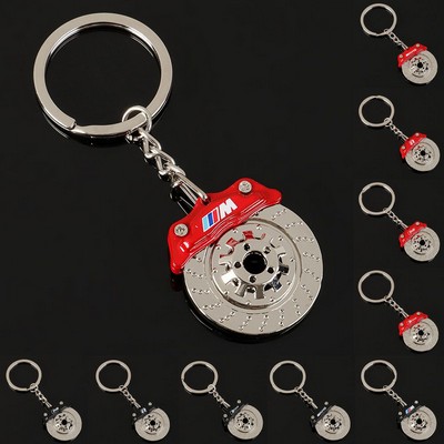 Disc Brake Keychain Charm