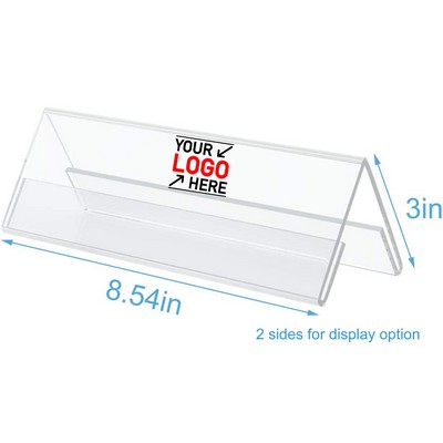 Acrylic Name Plate for Desks